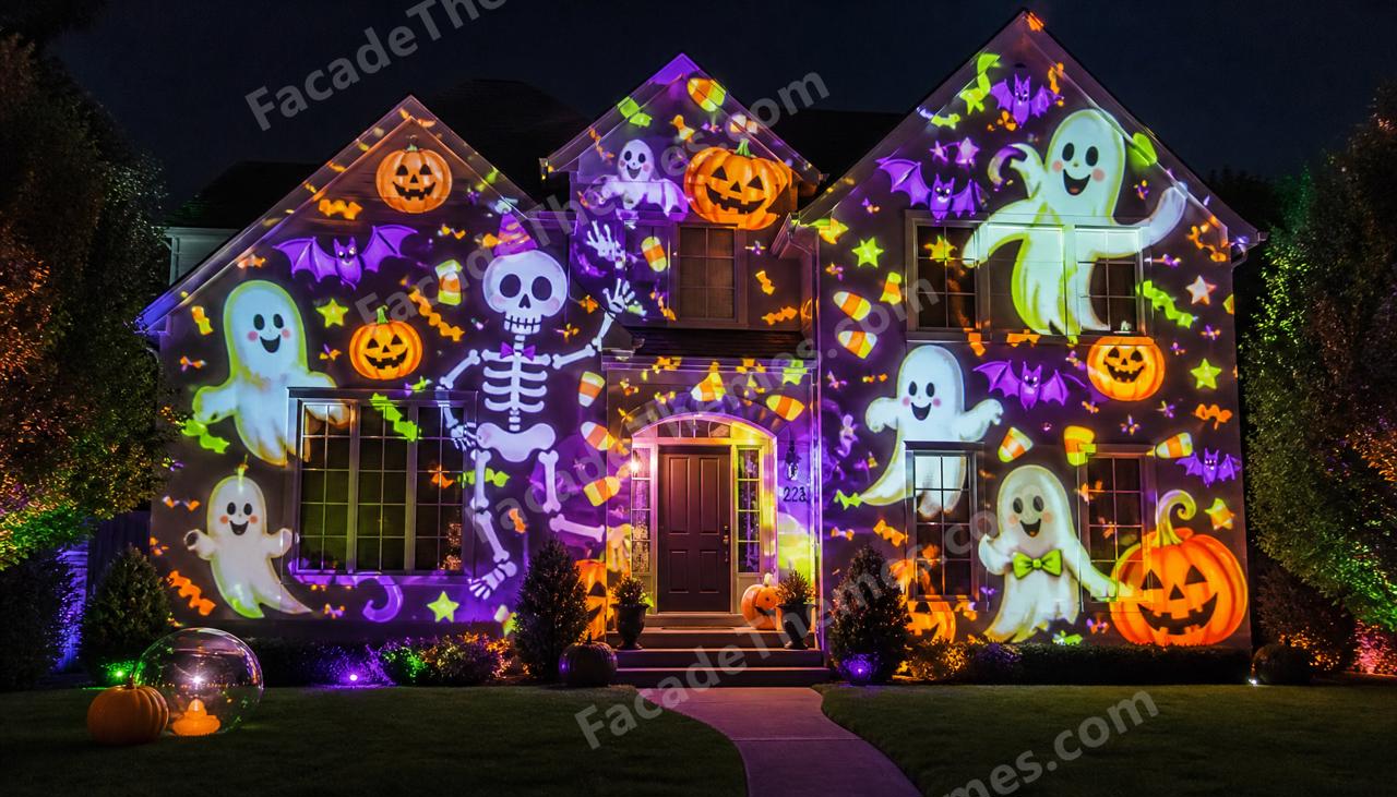 Candy Corn Confetti Jamboree — AI concept art